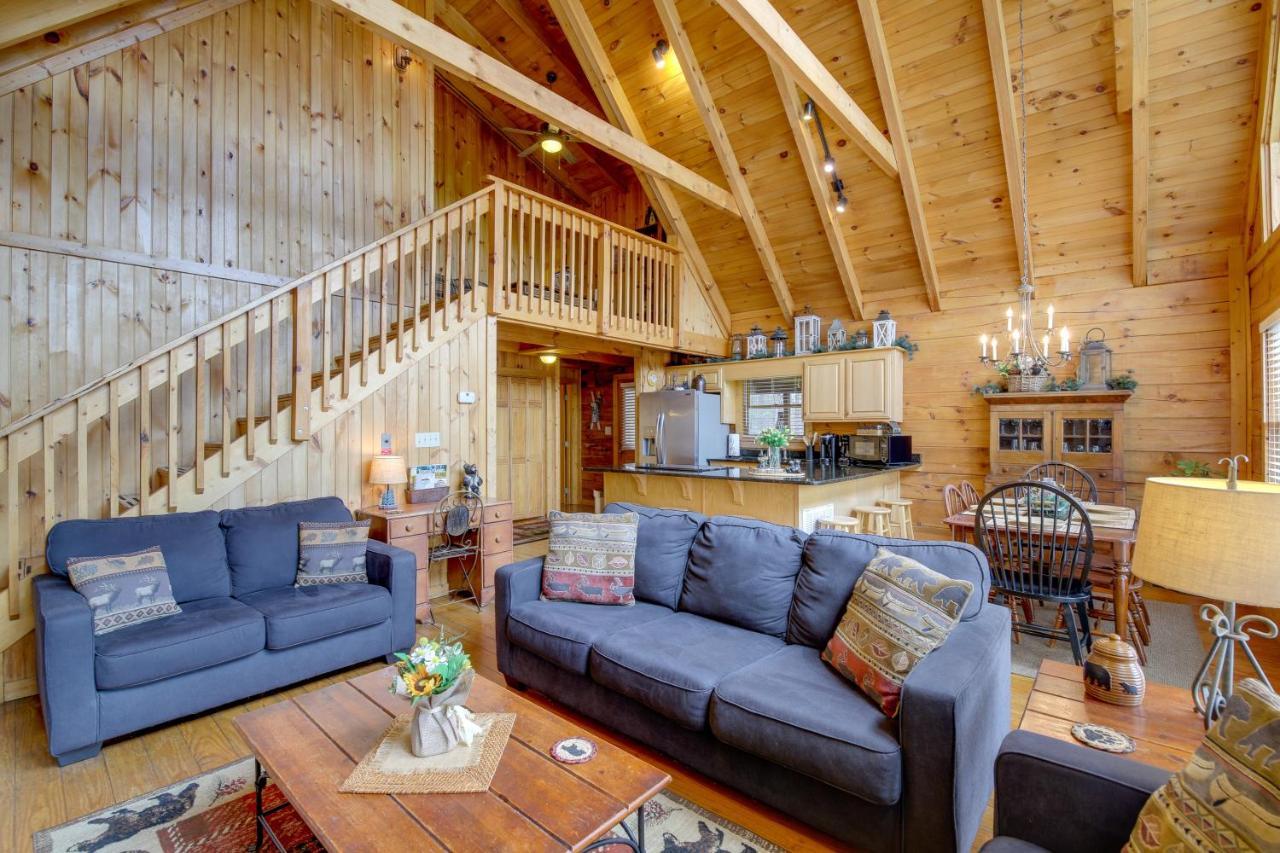 Smoky Mountains Cabin With Hot Tub, Deck And Views! Sevierville Zewnętrze zdjęcie